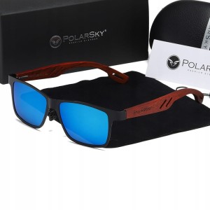 Okulary przeciwsłoneczne drewno bubinga PolarSky