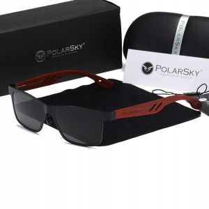Okulary przeciwsłoneczne drewno bubinga PolarSky