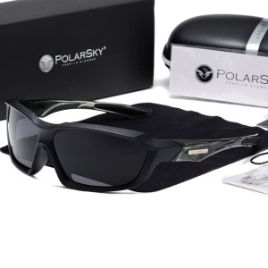 Okulary sportowe PREMIUM POLARIZED rower PolarSky w zestawie