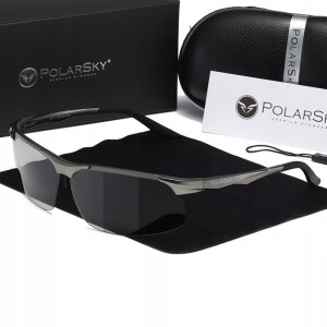 Okulary aluminiowe fotochrom polaryzacja PolarSky