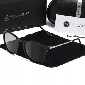 Okulary fotochromowe UV lekkie kocie PolarSky